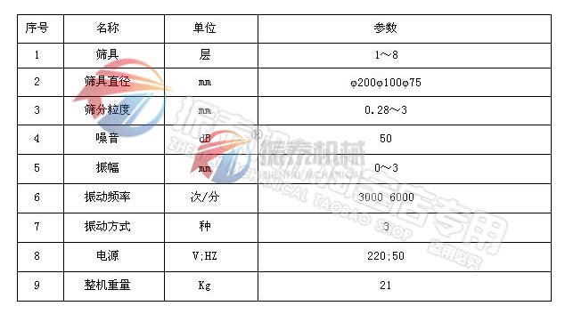 電池粉末超聲波試驗篩參數